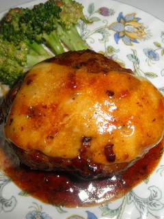 ダブルチーズの☆照り焼きハンバーグ☆-レシピのメイン写真