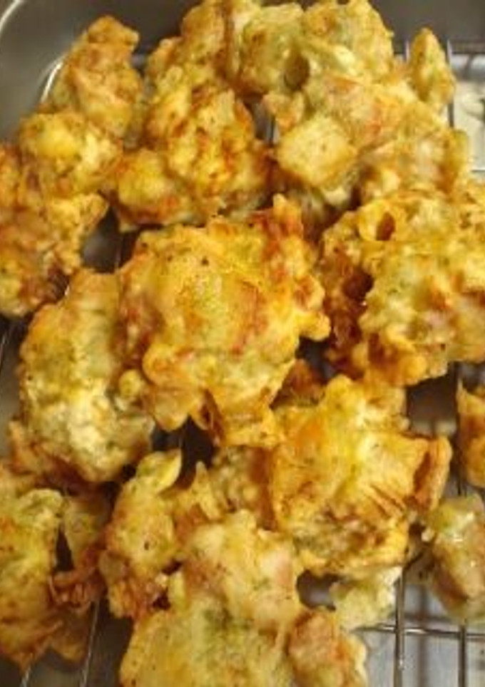 ＊鶏肉と玉ねぎのかき揚げ＊-レシピのメイン写真