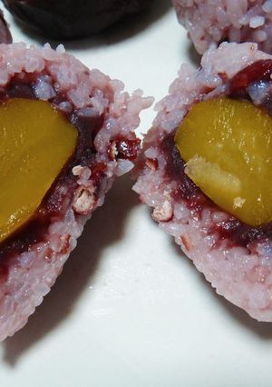 新米お赤飯のリメイク-レシピのメイン写真