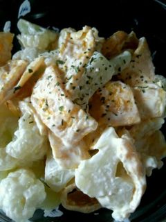 カリフラワーと薄焼き玉子のサラダ-レシピのメイン写真
