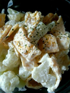 カリフラワーと薄焼き玉子のサラダ-レシピのメイン写真