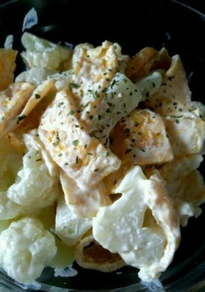 カリフラワーと薄焼き玉子のサラダ-レシピのメイン写真