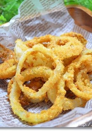 簡単！カリカリすぎるオニオンリング☆-レシピのメイン写真