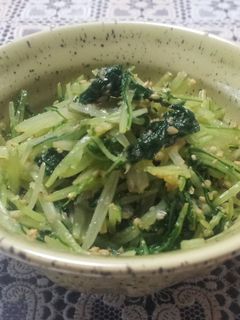 水菜のゴマ和え-レシピのメイン写真