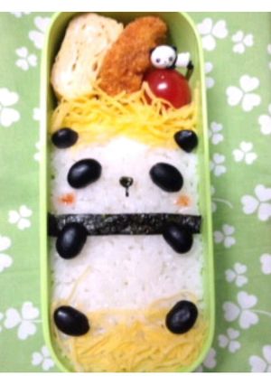 お弁当に☆簡単どあっぷぱんだ-レシピのメイン写真