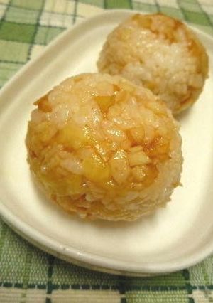 ちくわとチーズのケチャ醤油むすび-レシピのメイン写真