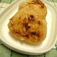 ちくわとチーズのケチャ醤油「焼き」むすび