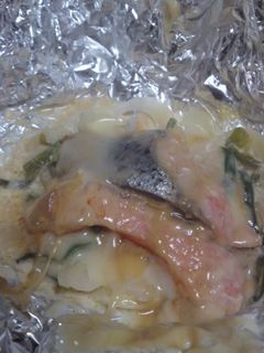 鮭とチーズのホイル焼き-レシピのメイン写真