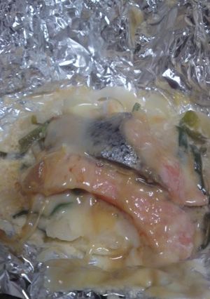 鮭とチーズのホイル焼き-レシピのメイン写真