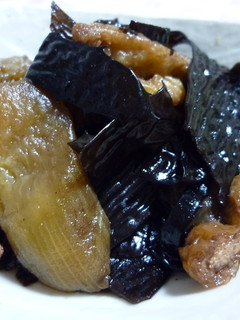 あらめとナス✿ちょっと甘めな旨煮-レシピのメイン写真