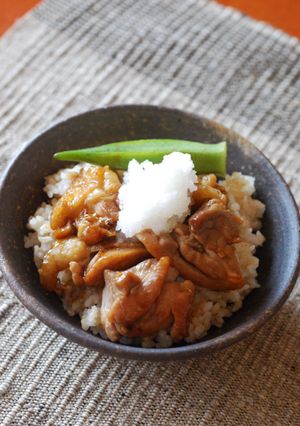 てりやきチキン丼　大根おろし添え-レシピのメイン写真