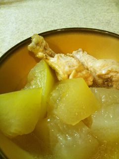 簡単!うまい!手羽元と冬瓜の中華煮-レシピのメイン写真