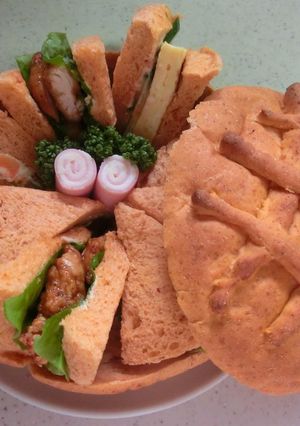 丸ごと食べてね！バスケットサンドイッチ-レシピのメイン写真