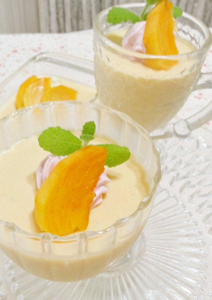 完熟柿を食べやすく-レシピのメイン写真