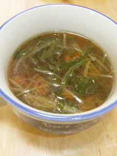 ♬水菜とシーチキンのスープ♬-レシピのメイン写真