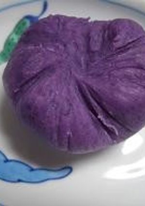 紫イモの茶巾-レシピのメイン写真