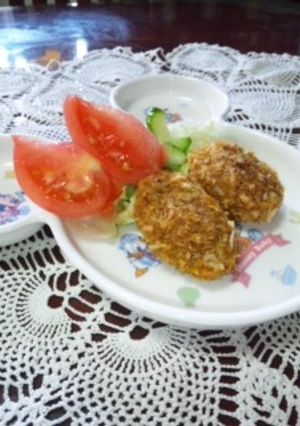 ママの味♪楽チン南瓜コロッケ風♪-レシピのメイン写真
