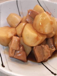 里芋と鶏肉の煮物-レシピのメイン写真