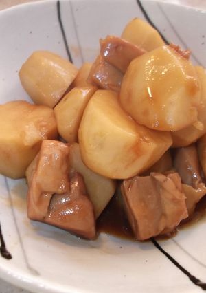 里芋と鶏肉の煮物-レシピのメイン写真