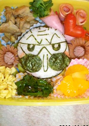 キャラ弁☆デンジャラスじいさん-レシピのメイン写真