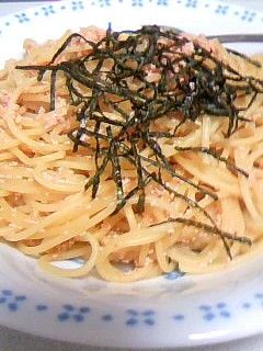 たらこ(明太子)スパ(^ω^)b-レシピのメイン写真