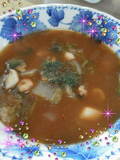 簡単♪なんちゃってキムチ風スープ-レシピのメイン写真