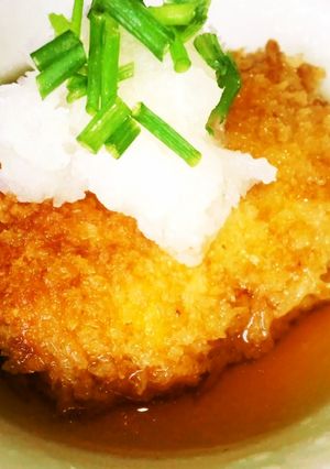 簡単☆残ったコロッケで♡揚げだしコロッケ-レシピのメイン写真