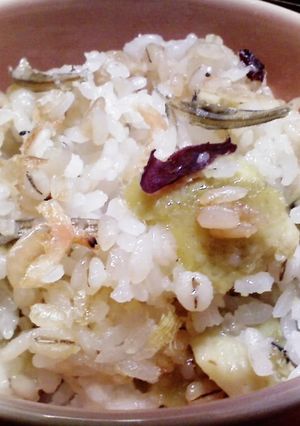 おこわ風道明寺押麦ご飯-レシピのメイン写真