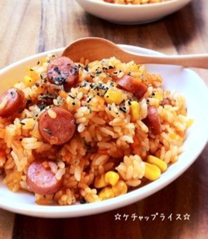 ケチャップライス1 ☆ケチャップライス☆ by ☆栄養士のれしぴ☆ 【クックパッド