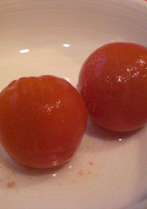 超簡単☆プチトマトの湯むき-レシピのメイン写真
