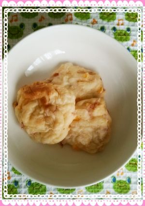 豆腐＋ホットケーキミックスでおかずパン-レシピのメイン写真