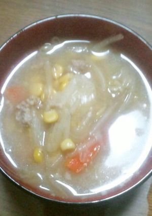 味噌スープ~懐かし給食味-レシピのメイン写真
