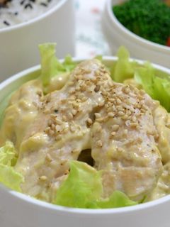 鶏ささみの味噌マヨネーズ焼き-レシピのメイン写真