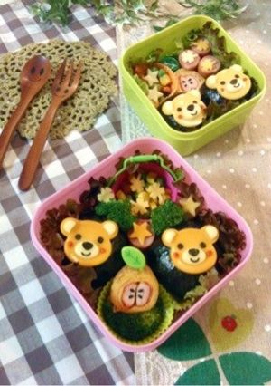 ＊キャラ弁＊ くまさん☆-レシピのメイン写真