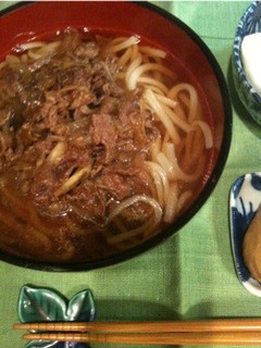 肉うどん-レシピのメイン写真