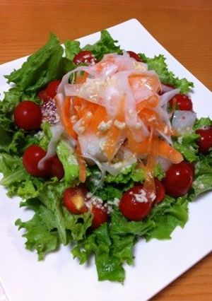 塩麹の麺つゆドレッシング！-レシピのメイン写真