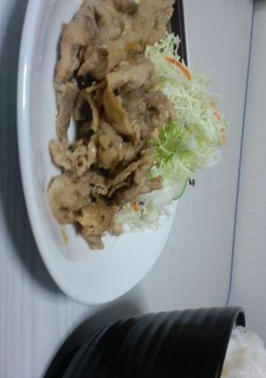 簡単豚肉のタマネギソースがけ-レシピのメイン写真