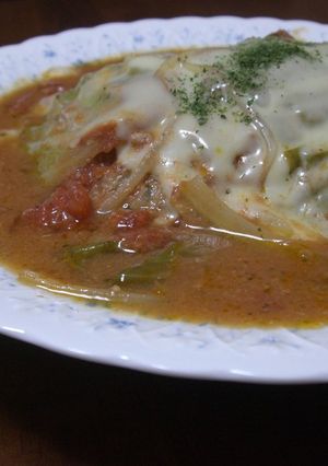 キャベツのミルフィーユ煮込み-レシピのメイン写真