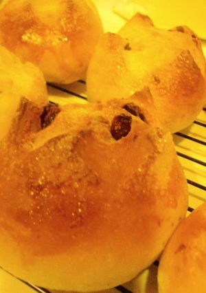 【HBで作る】砂糖をまぶしたぶどうパン-レシピのメイン写真