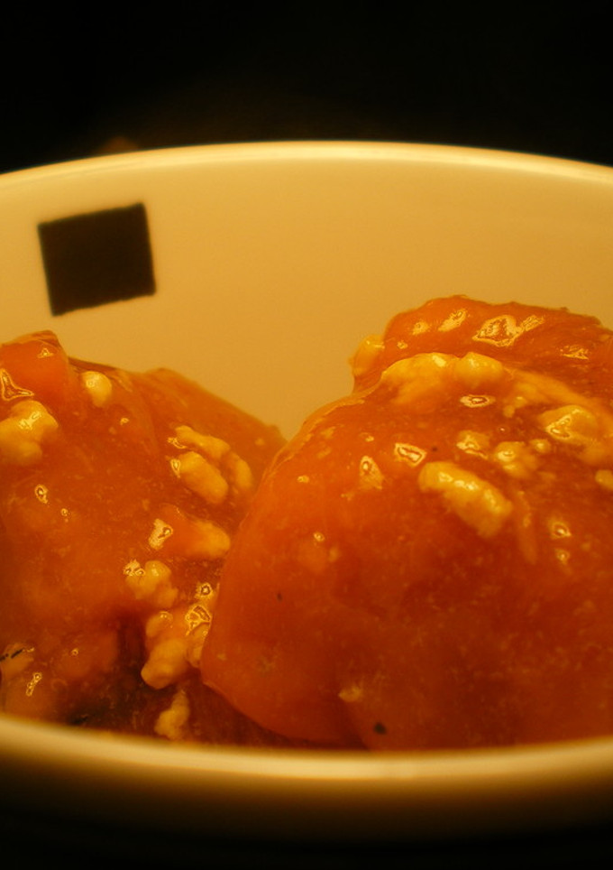 かぼちゃの鶏そぼろあんかけ-レシピのメイン写真