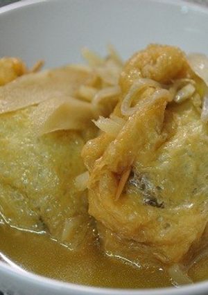 ごぼうと白ネギの揚げ煮-レシピのメイン写真