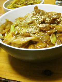 豚バラとネギの甘辛丼-レシピのメイン写真