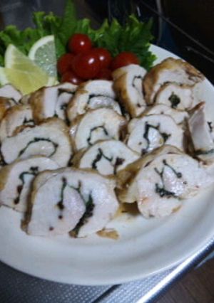 ｻｻﾐの梅しそ焼き-レシピのメイン写真