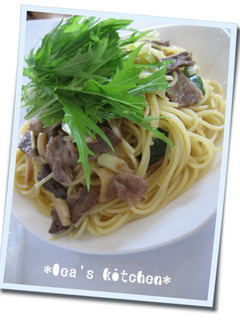 牛肉和風パスタ-レシピのメイン写真