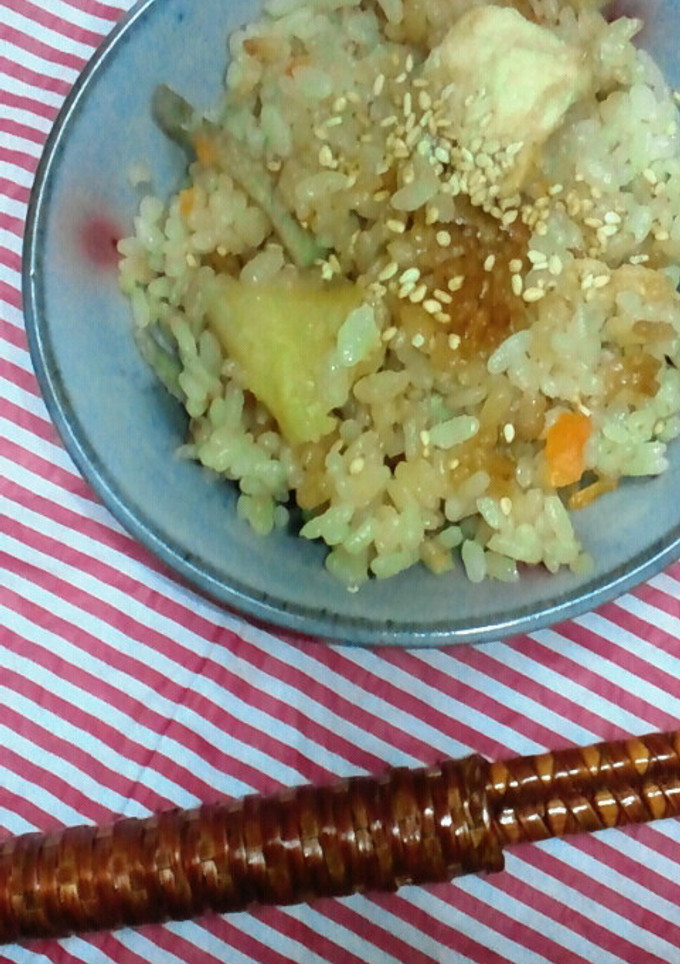 ★我が家の炊き込みゴハン-レシピのメイン写真