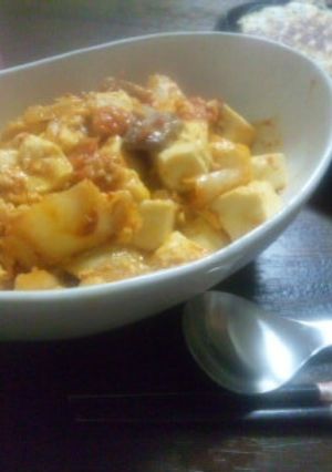 キムトマ卵の麻婆豆腐丼-レシピのメイン写真