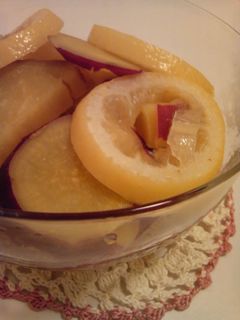 塩がポイント!母直伝♪さつまいもレモン煮-レシピのメイン写真