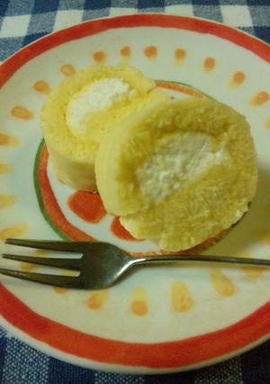直径４㎝＊ミニロールケーキ-レシピのメイン写真
