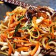 「海鮮焼きそば *オイスター醤油味」