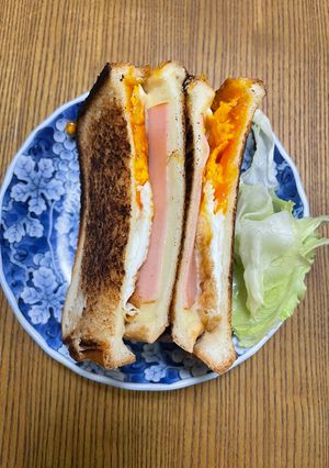 ホットサンド-レシピのメイン写真